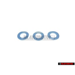 3x Genuine VW Plastic Washer - 411945279