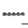 5x Genuine VW Hexagon Collar Nut M5 - N 10017304