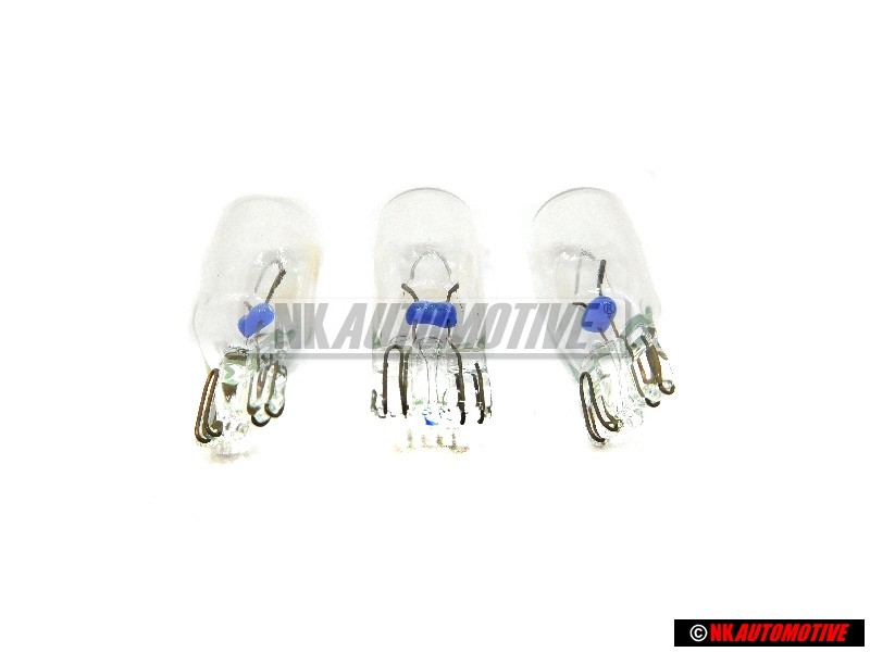 3x Genuine VW Bulb - N 0177532