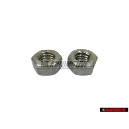 2x Genuine VW Hexagon Nut - N 01100627