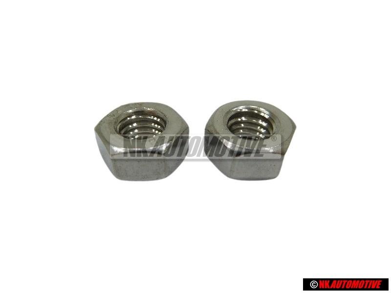 2x Genuine VW Hexagon Nut - N 01100627