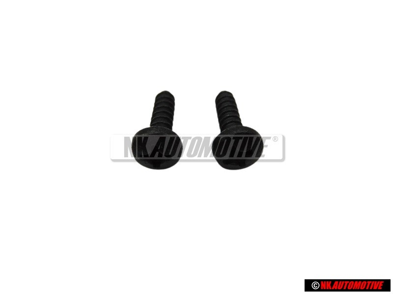 2x Genuine VW Oval Head Panel Screw 3.5x13 - N 01395819