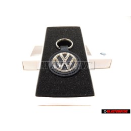 Genuine VW Key Fob Black Silver - 000087010BEZMD