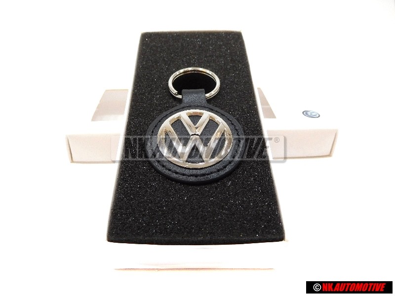 Genuine VW Key Fob Black Silver - 000087010BEZMD