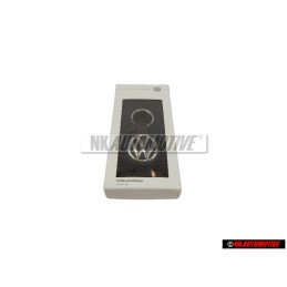 Genuine VW Key Fob Black Silver - 000087010BEZMD