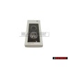 Genuine VW Key Fob Black Silver - 000087010BEZMD