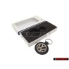 Genuine VW Key Fob Black Silver - 000087010BEZMD