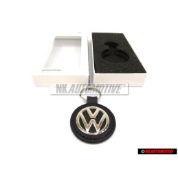Genuine VW Key Fob Black Silver - 000087010BEZMD