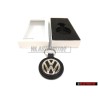 Genuine VW Key Fob Black Silver - 000087010BEZMD