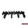 4x Genuine VW Spray Jet Nozzle Hose Bracket - 357955747