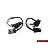 2x Genuine VW Front Windshield Windscreen Spray Jet Nozzle Heated - 191955986A