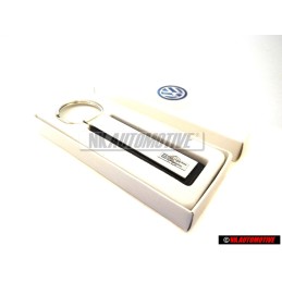 Genuine VW Key Fob Silver Black - 000087010G YPN