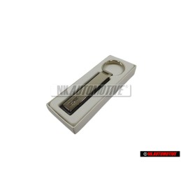 Genuine VW Key Fob Silver Black - 000087010G YPN
