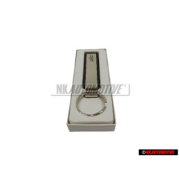 Genuine VW Key Fob Silver Black - 000087010G YPN