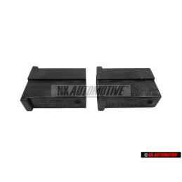 2x Genuine VW Flat Contact Housing - 161971989C
