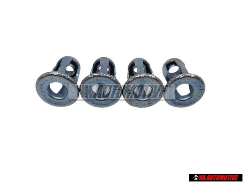 4x Genuine VW Rivetted Cap Nut - N 90469101
