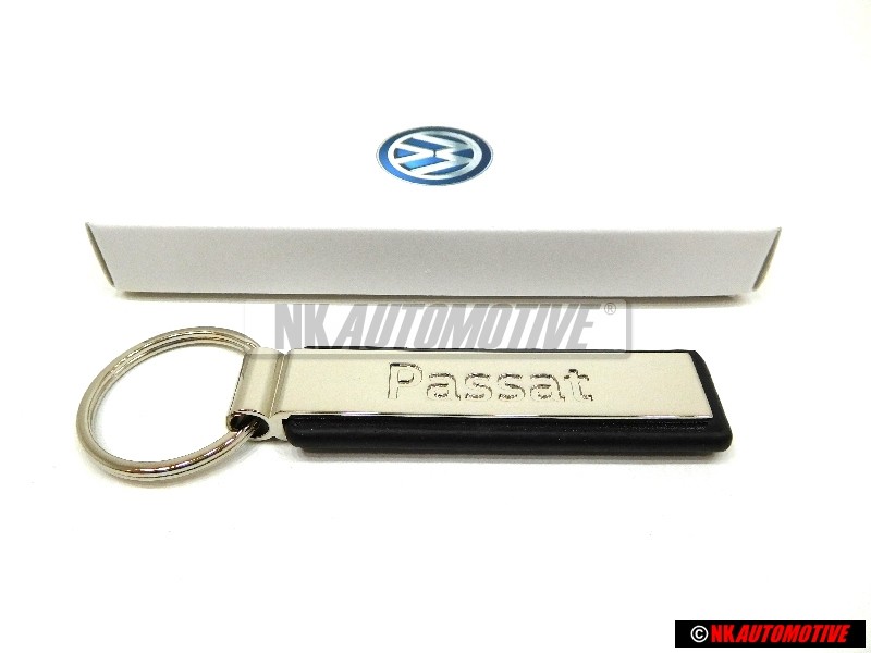 Genuine VW Key Fob Silver Black - 000087010NYPN