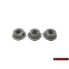 3x Genuine VW Hexagon Collar Nut - N 90106304