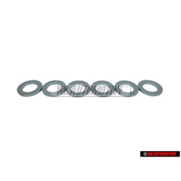 6x Genuine VW Washer - N 0116521