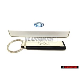 Genuine VW Key Fob Silver Black - 000087010RYPN