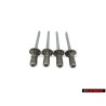4x Genuine VW Pop Rivet - N 90437401