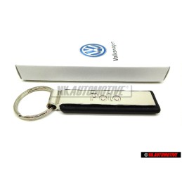 Genuine VW Key Fob Silver Black - 000087010TYPN