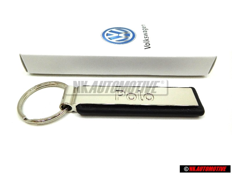 Genuine VW Key Fob Silver Black - 000087010TYPN