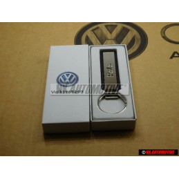 Genuine VW Key Fob Silver Black - 000087010TYPN