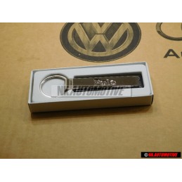Genuine VW Key Fob Silver Black - 000087010TYPN