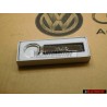Genuine VW Key Fob Silver Black - 000087010TYPN
