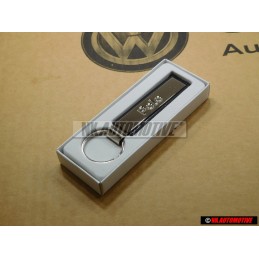 Genuine VW Key Fob Silver Black - 000087010TYPN