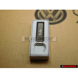 Genuine VW Key Fob Silver Black - 000087010TYPN