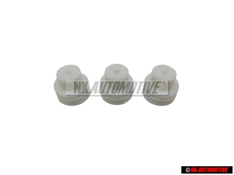 3x Genuine VW Single Wiring Seal - 357972742A
