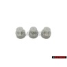 3x Genuine VW Single Wiring Seal - 357972742A