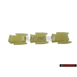 3x Genuine VW Flat Contact Housing - 191971922