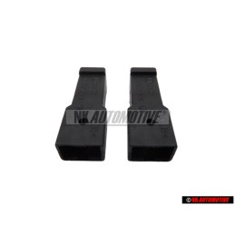 2x Genuine VW Flat Connector Housing - 161971976A