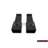 2x Genuine VW Flat Connector Housing - 161971976A