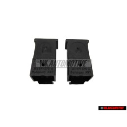 2x Genuine VW Flat Connector Housing 3 Pin - 161971975