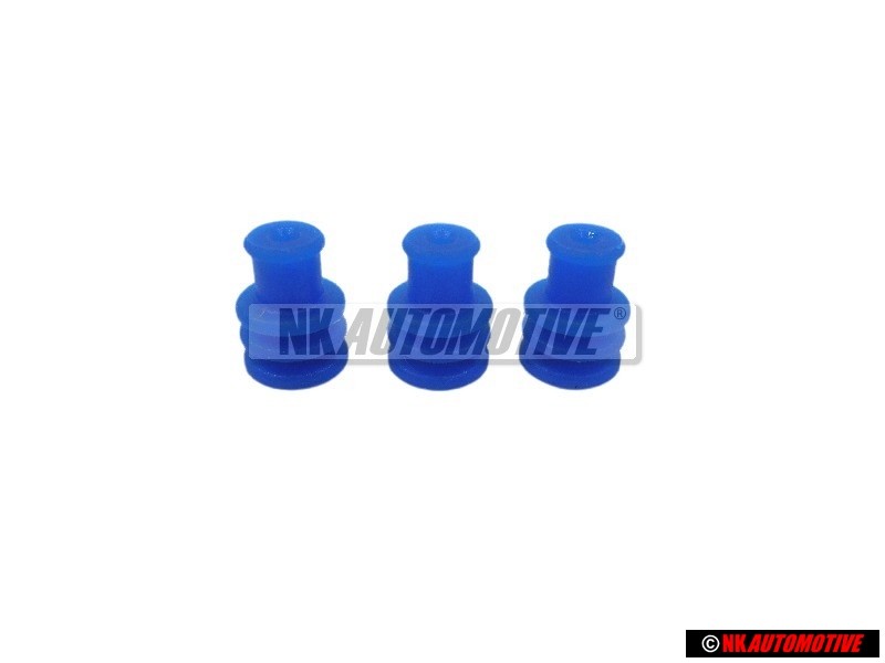 3x Genuine VW Single Wiring Seal - 357972741
