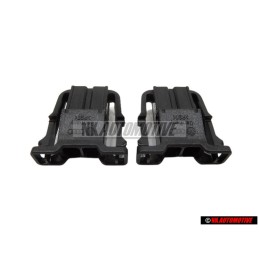 2x Genuine VW Flat Contact Housing - 1J0972923, 1J0972702