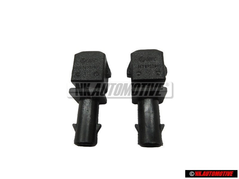 2x Genuine VW Flat Connector Housing - 357972761