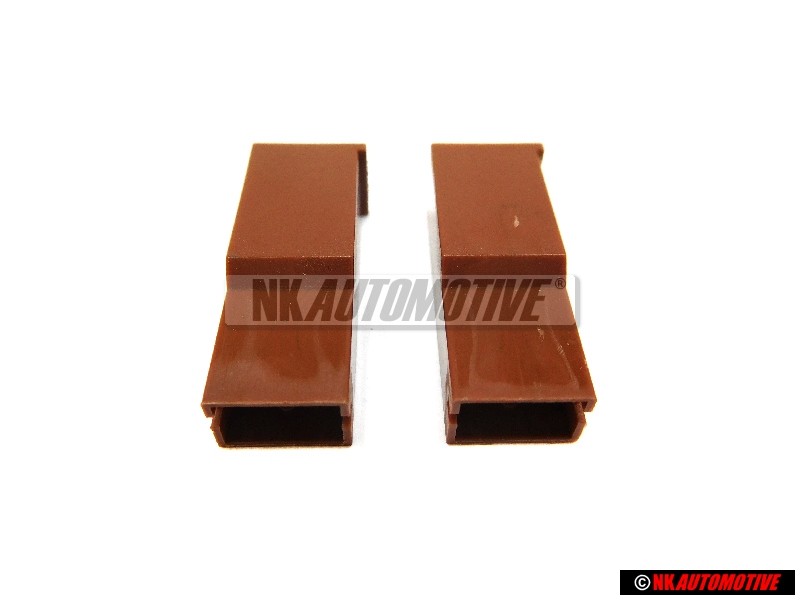 2x Genuine VW Flat Connector Housing - 431971995