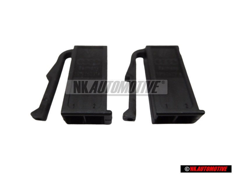 2x Genuine VW Flat Contact Housing - 191906231A