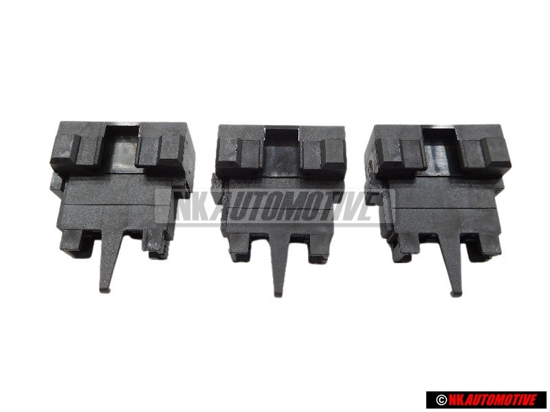 3x Genuine VW Fuse Box For Flat Fuses - 1H0937530