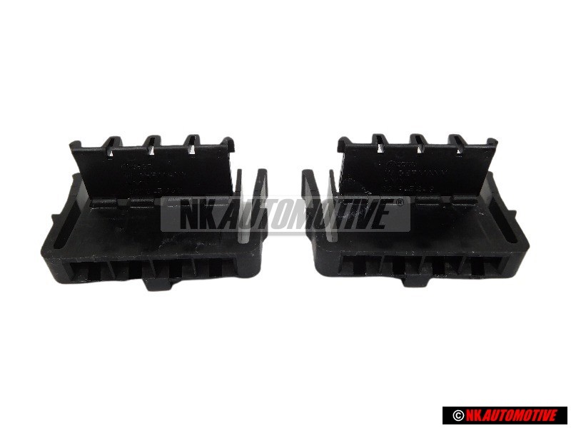 2x Genuine VW Flat Contact Housing - 321945249