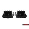 2x Genuine VW Flat Contact Housing - 321945249