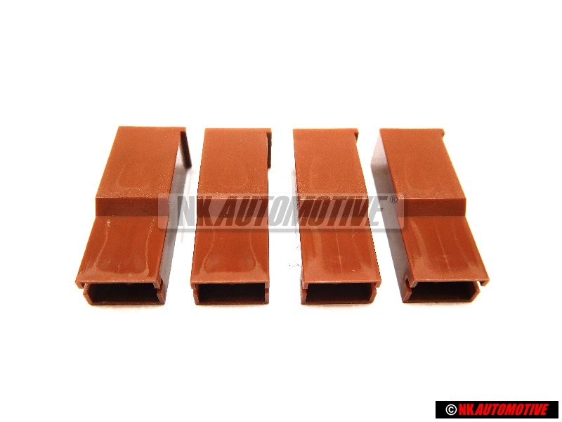 4x Genuine VW Flat Connector Housing - 431971995