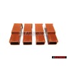 4x Genuine VW Flat Connector Housing - 431971995