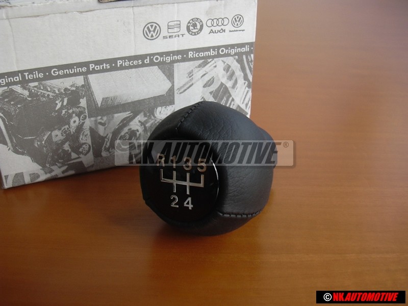 Genuine VW G60 Gear Shift Knob Leather - 161711141D 1BX