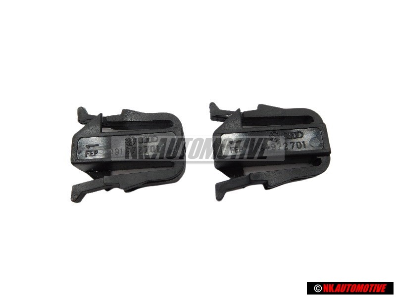 2x Genuine VW Flat Contact Housing - 191972701